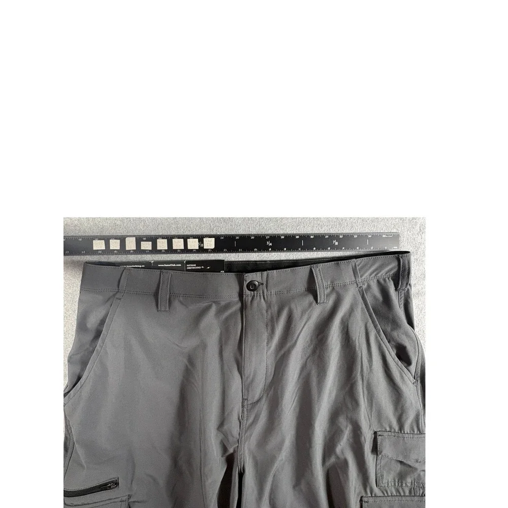 Iron Co. Cargo Shorts Mens Size 40 Gray Greyhound Stretch Tech Premium Workwear